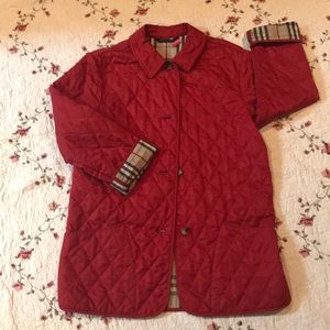 Burberry London Quilted Jacket with Giant check